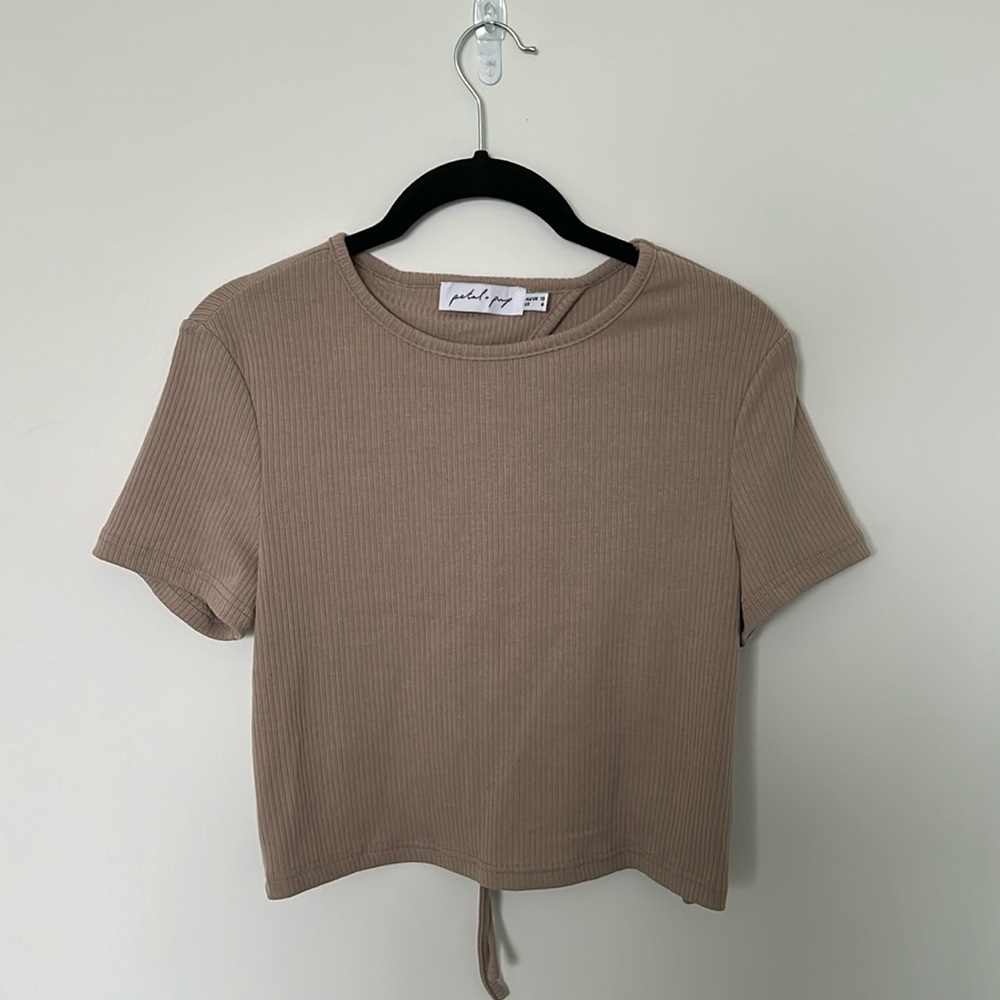 Open Back Shirt